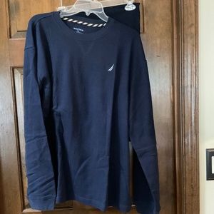 Nautica Men’s Pajama Set, navy blue, L, NWT
